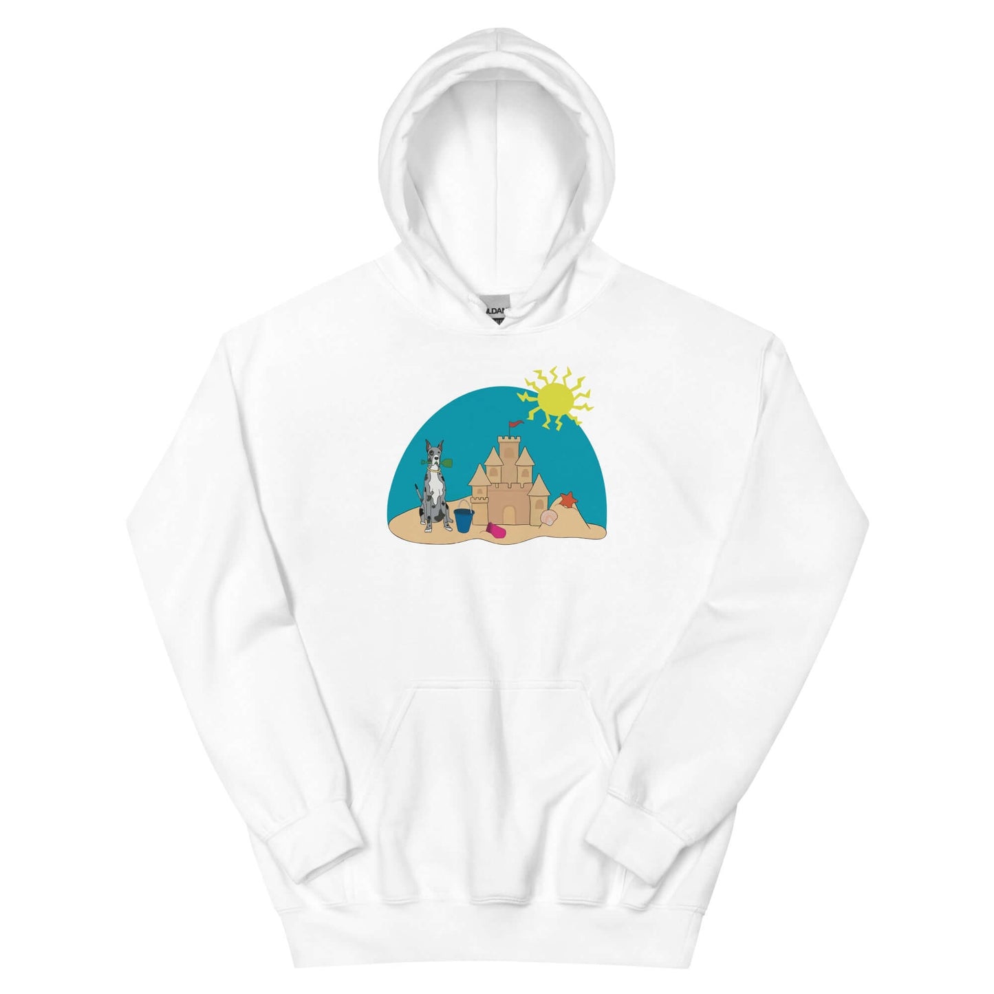 Building a Sand Castle Hoodie - TAILWAGS UNLIMITED