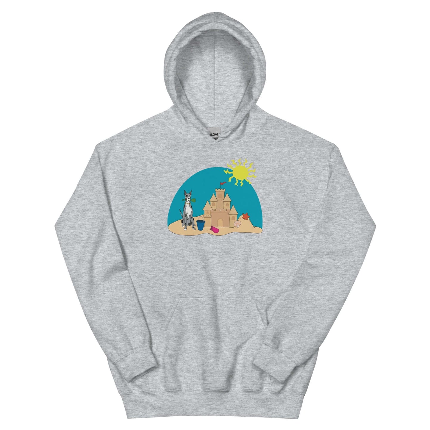 Building a Sand Castle Hoodie - TAILWAGS UNLIMITED