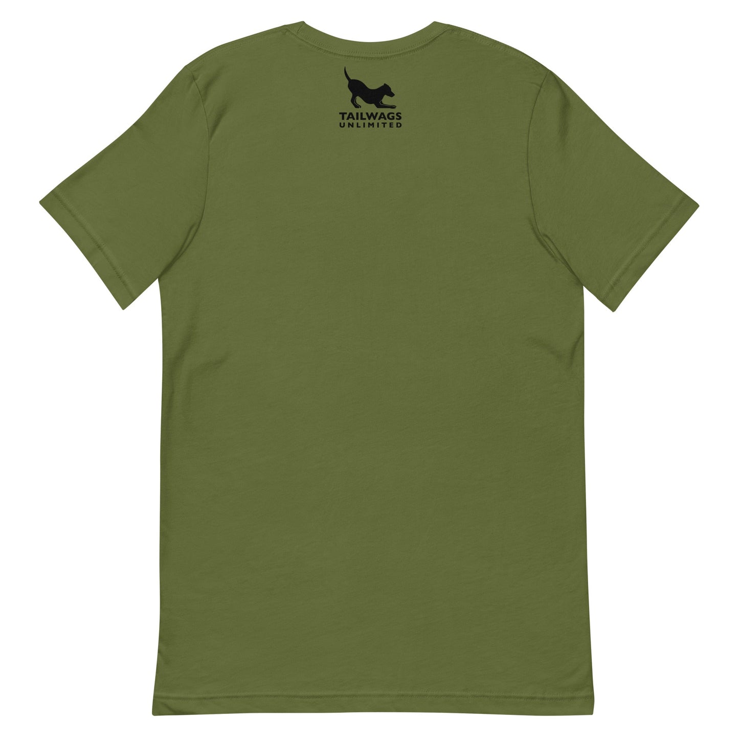 Camping Dog (Color) T - Shirt - TAILWAGS UNLIMITED