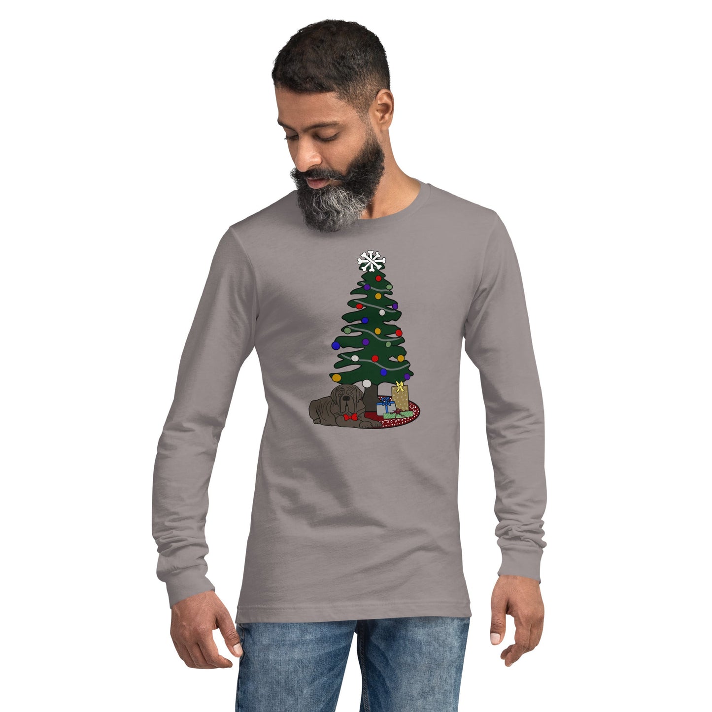 Chillin' Under the Christmas Tree Long Sleeve Tee - TAILWAGS UNLIMITED