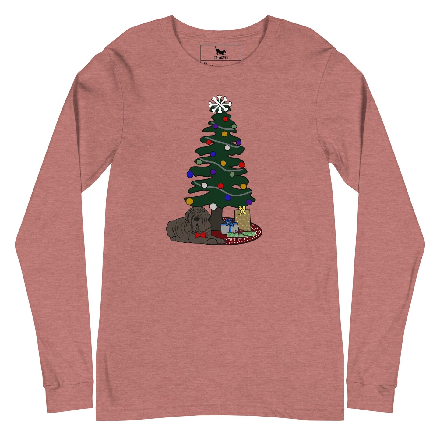 Chillin' Under the Christmas Tree Long Sleeve Tee - TAILWAGS UNLIMITED