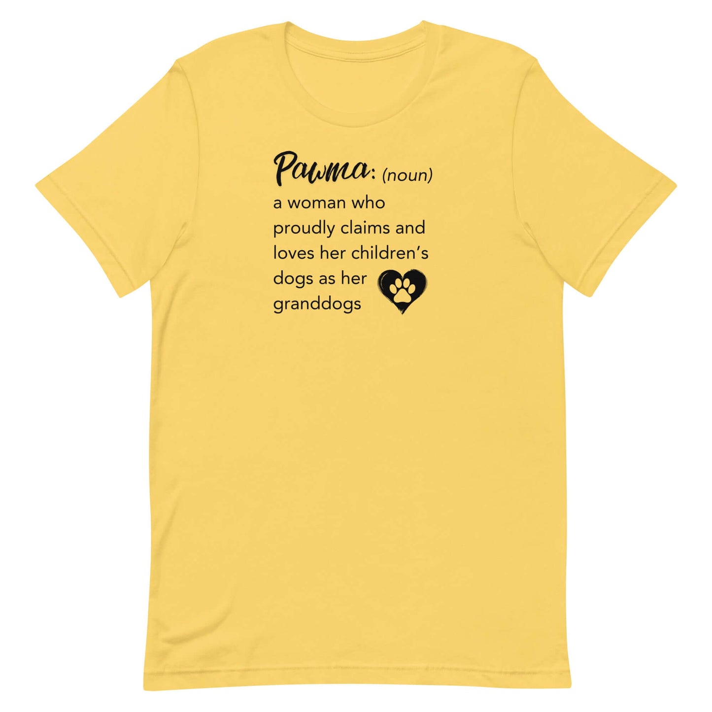 Dog Grandma (Pawma) T-Shirt - TAILWAGS UNLIMITED