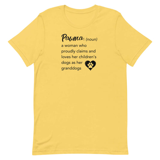 Dog Grandma (Pawma) T-Shirt - TAILWAGS UNLIMITED