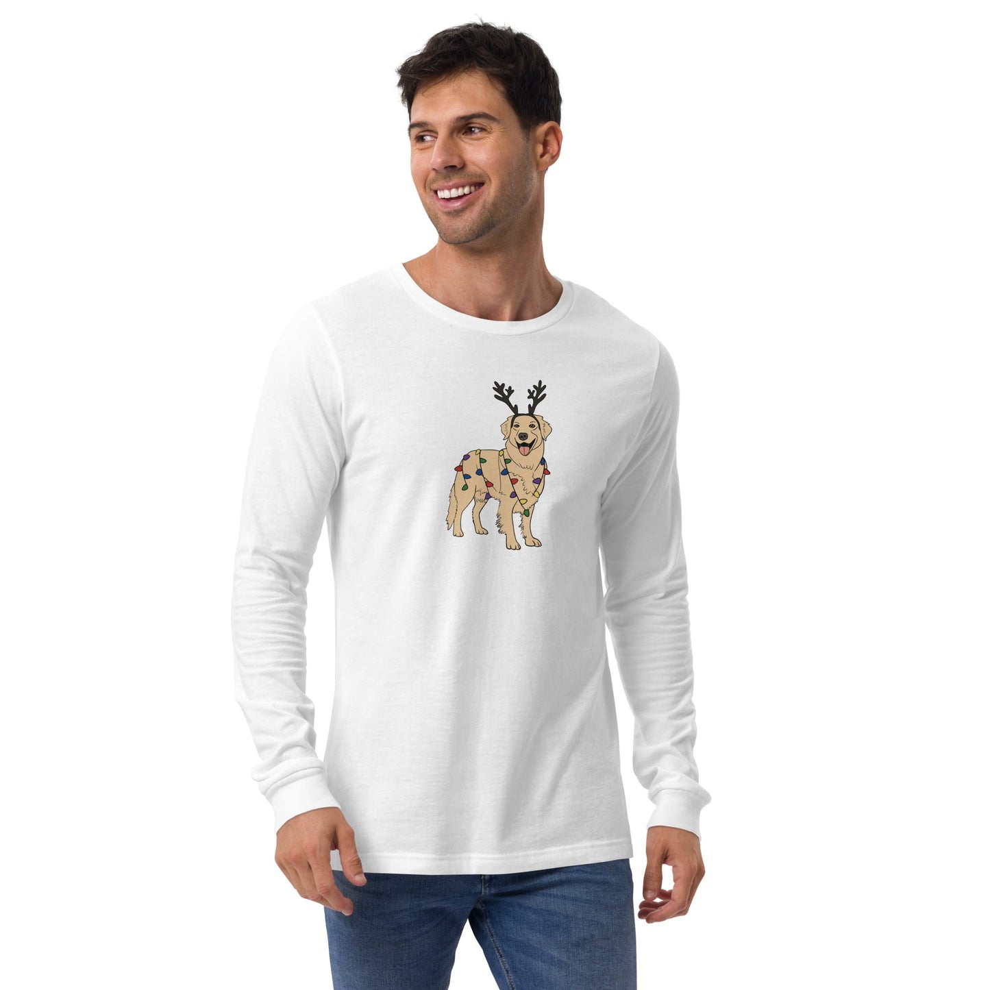 Getting in the Holiday Spirit Long Sleeve Tee - TAILWAGS UNLIMITED