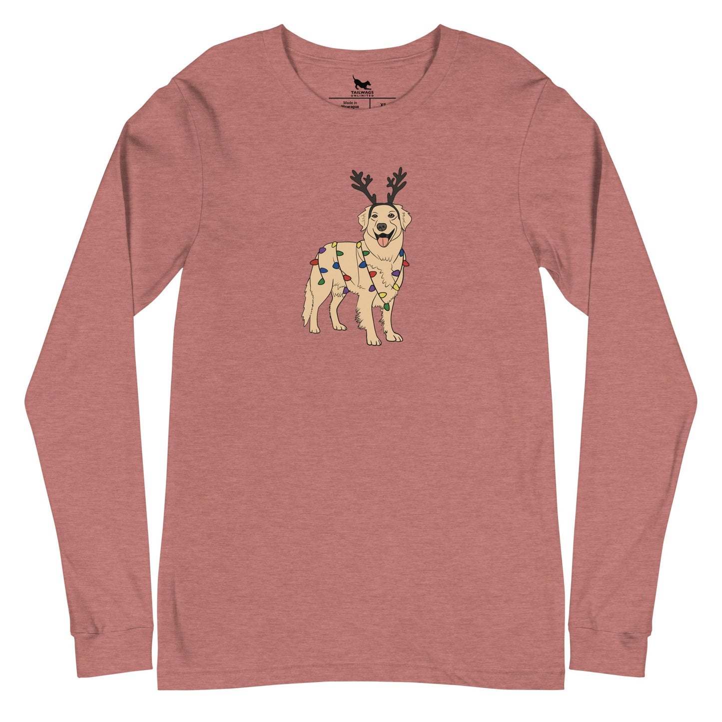 Getting in the Holiday Spirit Long Sleeve Tee - TAILWAGS UNLIMITED