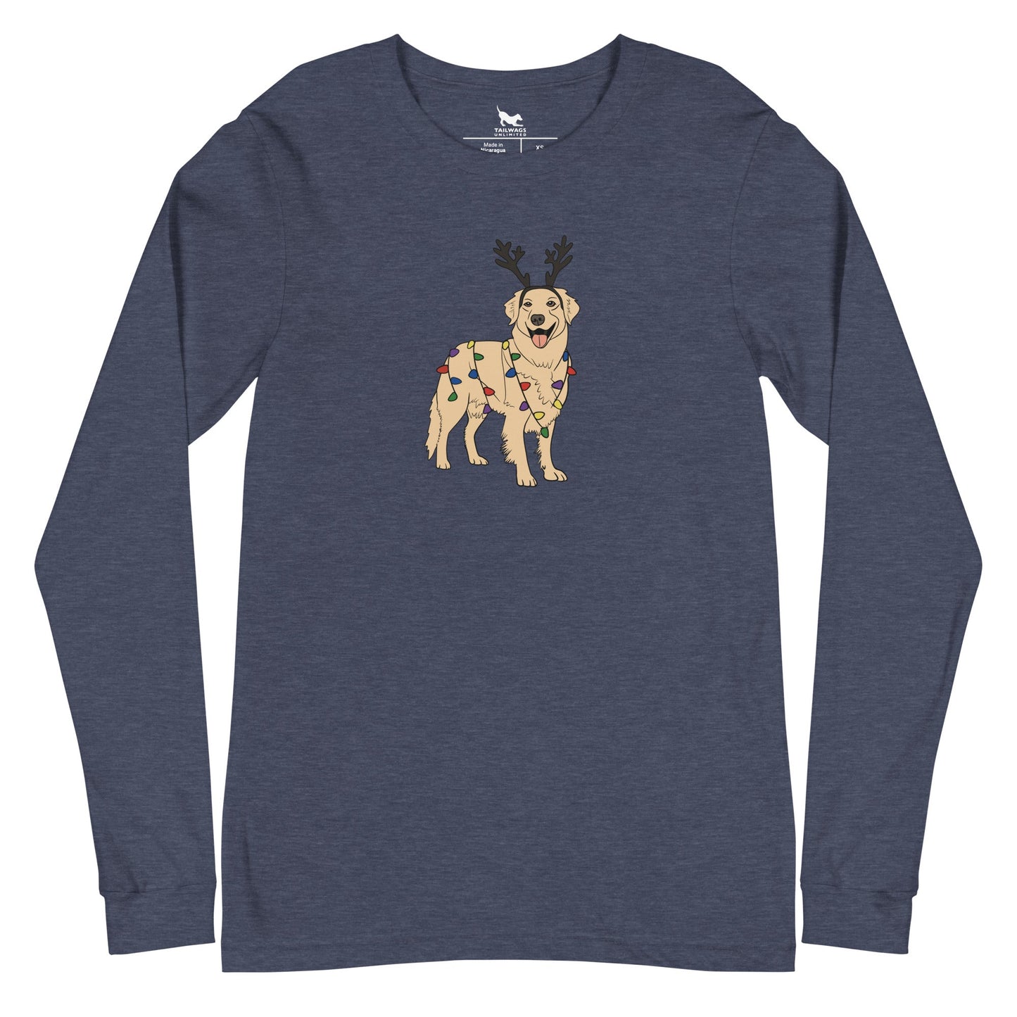 Getting in the Holiday Spirit Long Sleeve Tee - TAILWAGS UNLIMITED