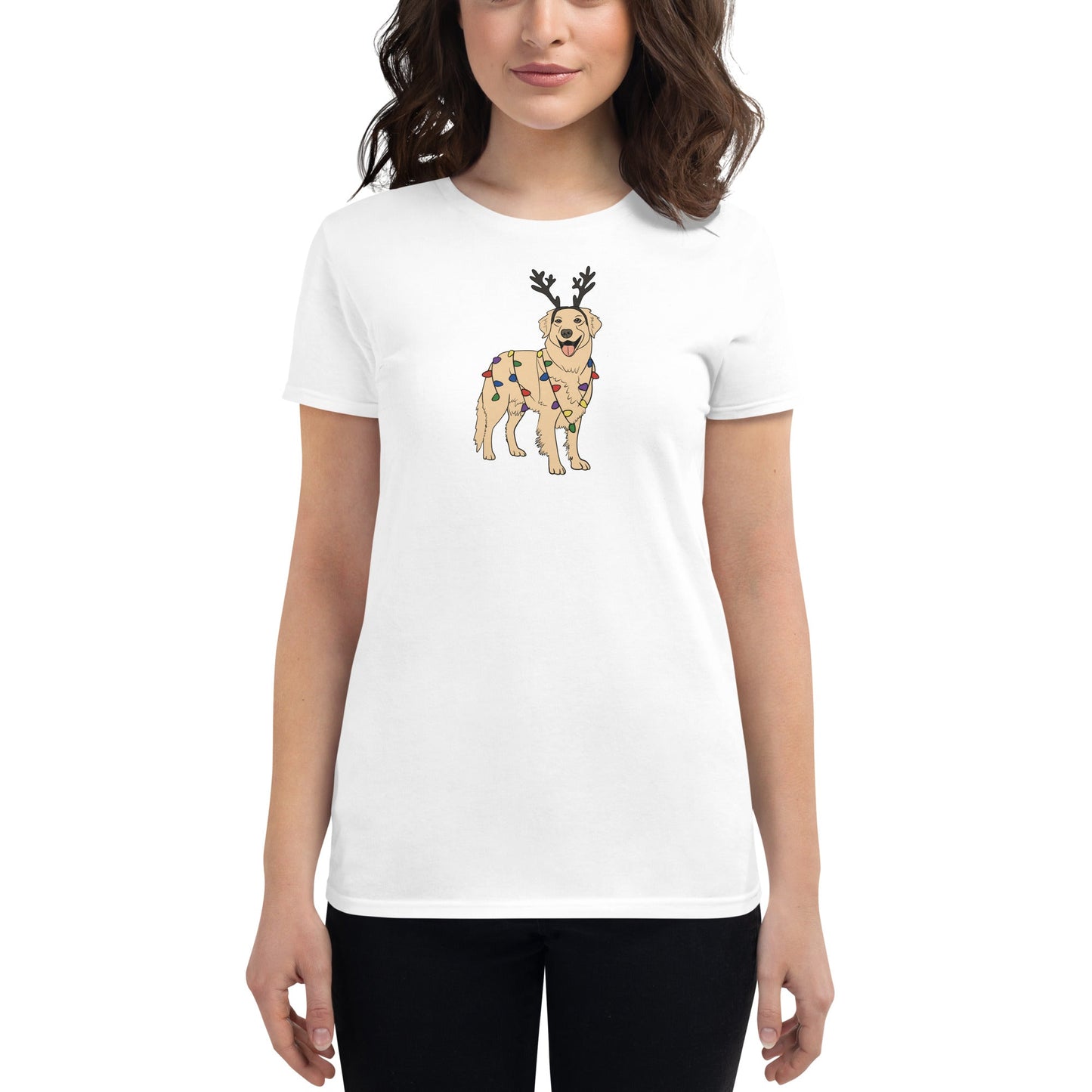 Getting in the Holiday Spirit Women's Fit T-Shirt - TAILWAGS UNLIMITED