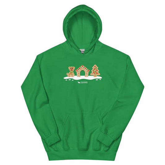 Gingerbread Doghouse Hoodie - TAILWAGS UNLIMITED