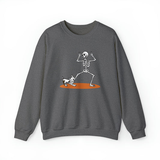 Hey That's My Leg Crewneck Sweatshirt - TAILWAGS UNLIMITED