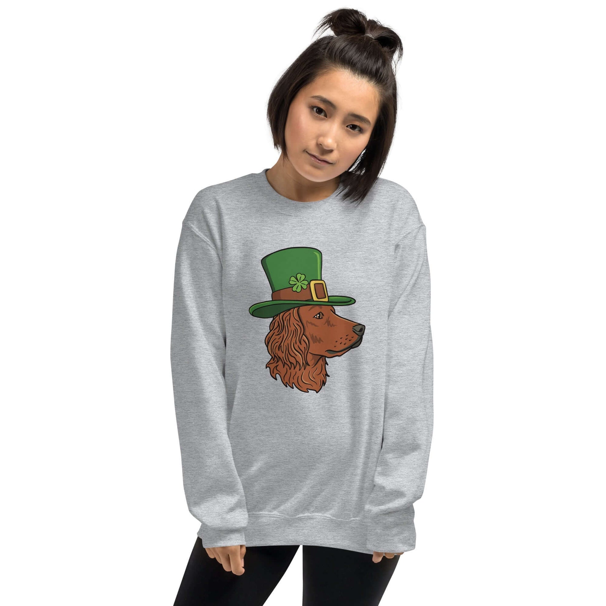 Irish Setter Crewneck Sweatshirt - TAILWAGS UNLIMITED