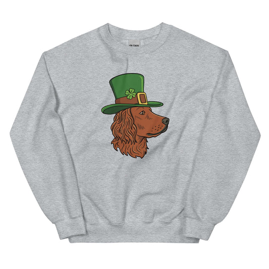 Irish Setter Crewneck Sweatshirt - TAILWAGS UNLIMITED