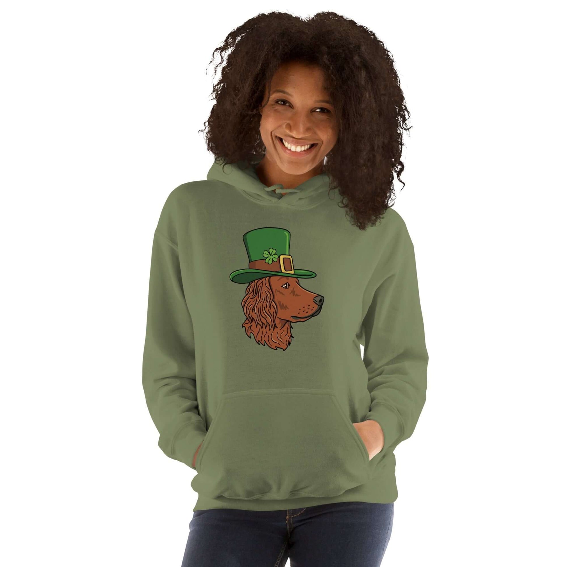 Irish Setter Hoodie - TAILWAGS UNLIMITED