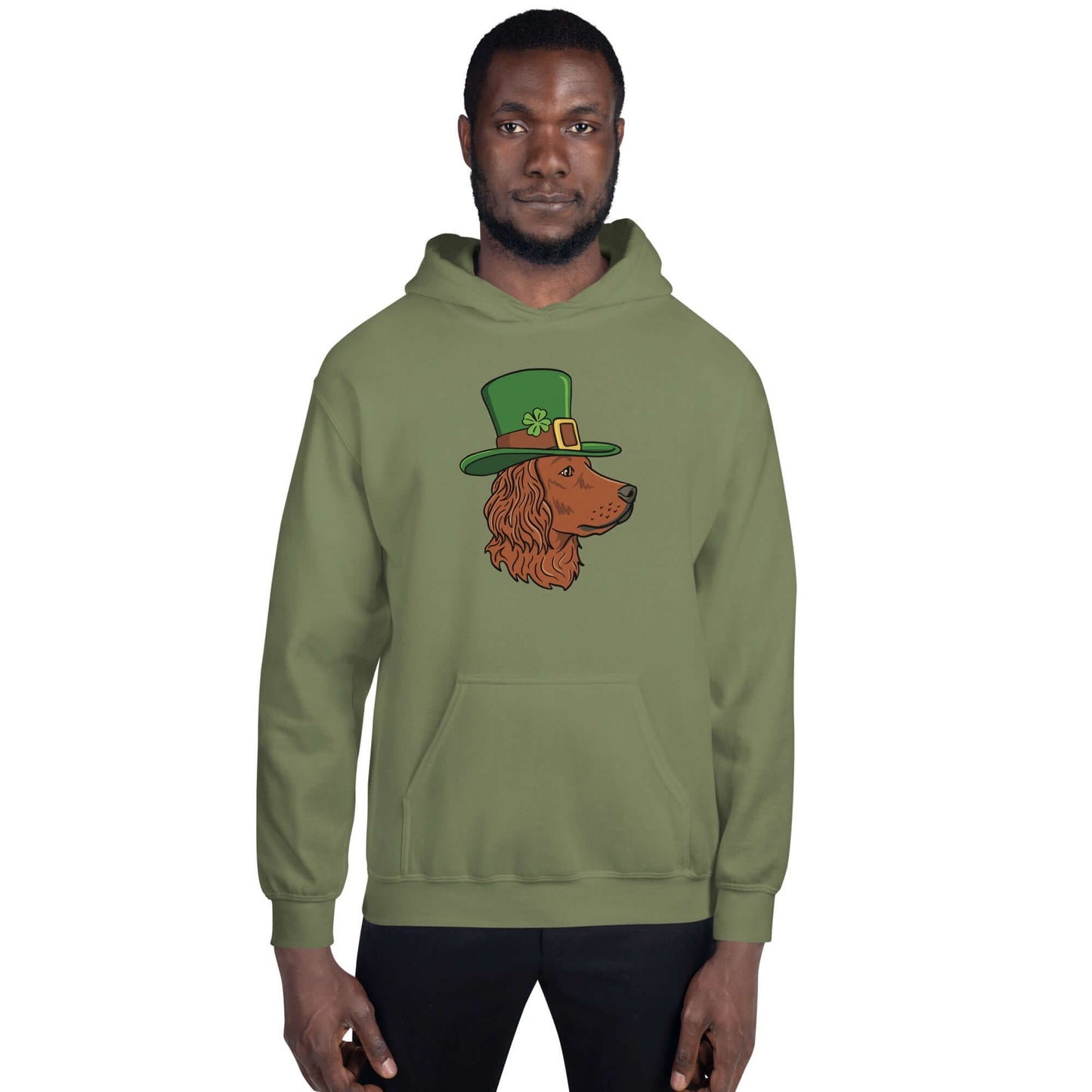 Irish Setter Hoodie - TAILWAGS UNLIMITED