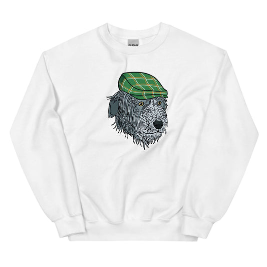 Irish Wolfhound Crewneck Sweatshirt - TAILWAGS UNLIMITED