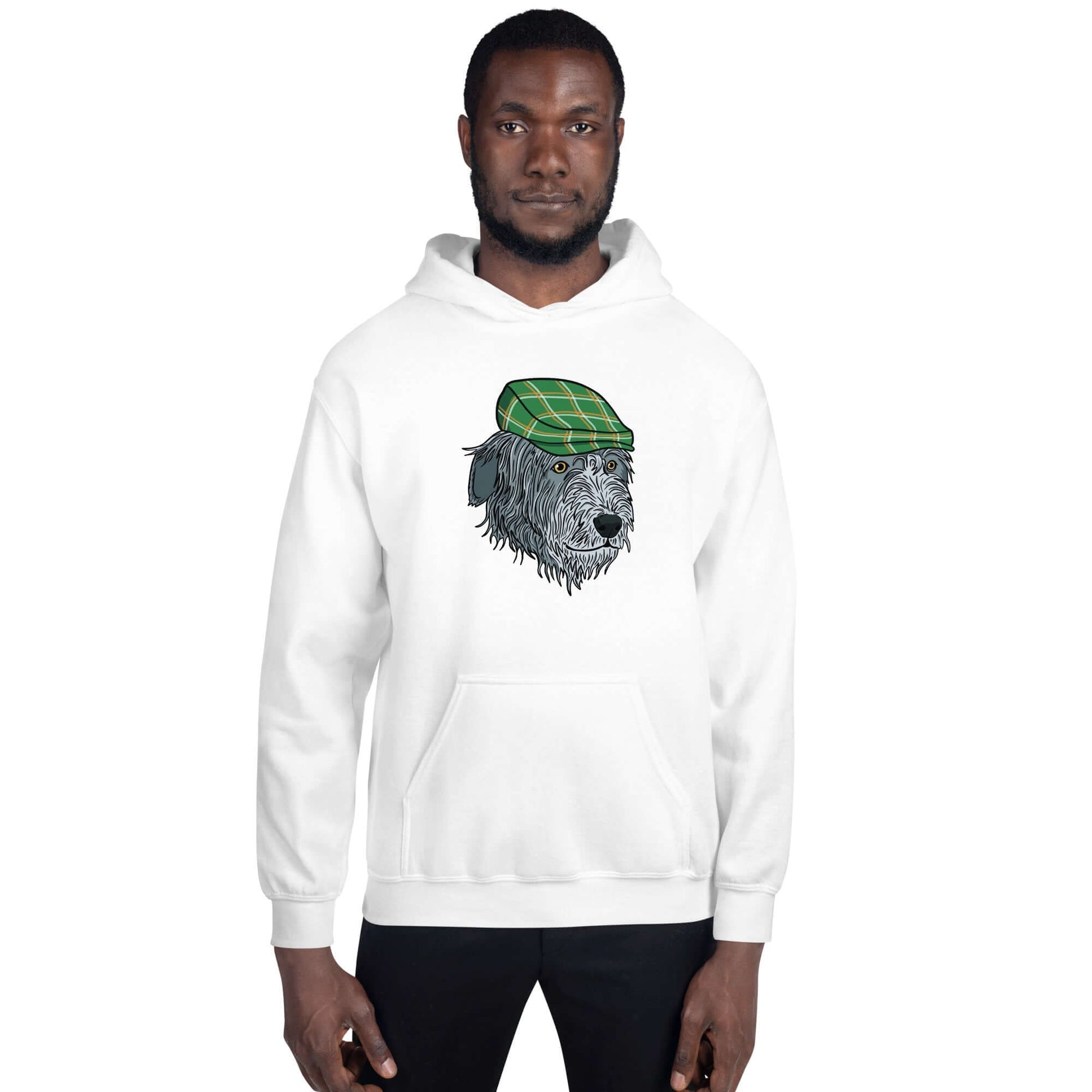 Irish Wolfhound Hoodie - TAILWAGS UNLIMITED