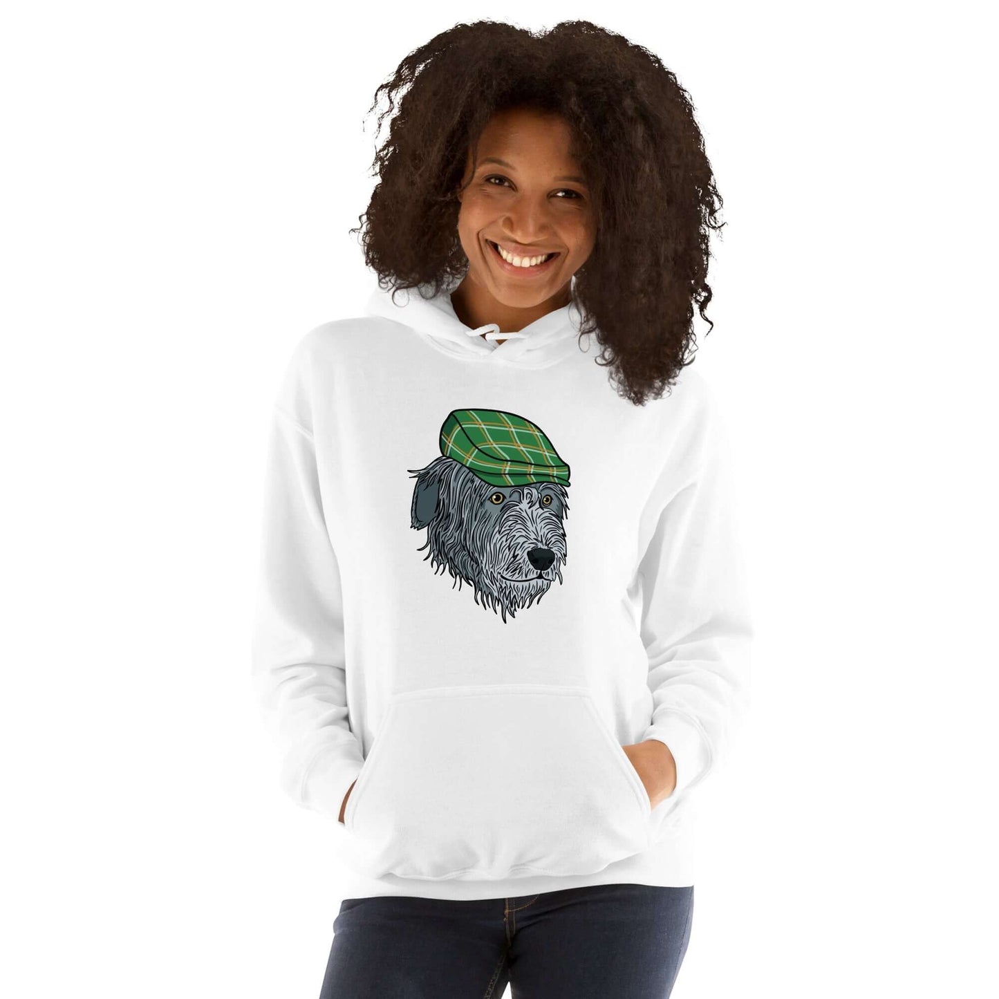 Irish Wolfhound Hoodie - TAILWAGS UNLIMITED