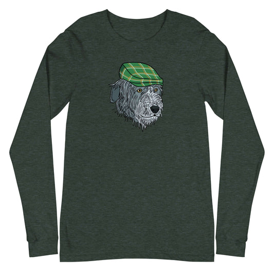 Irish Wolfhound Long Sleeve Tee - TAILWAGS UNLIMITED