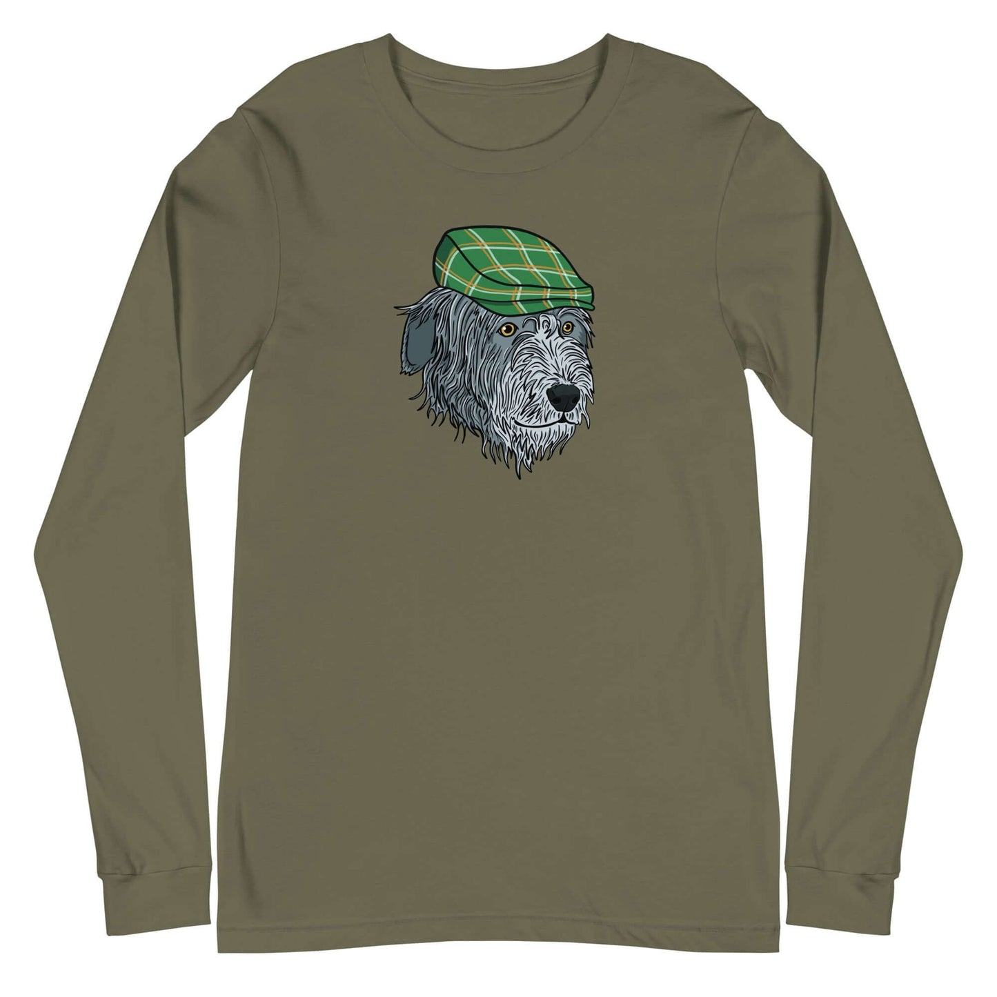 Irish Wolfhound Long Sleeve Tee - TAILWAGS UNLIMITED