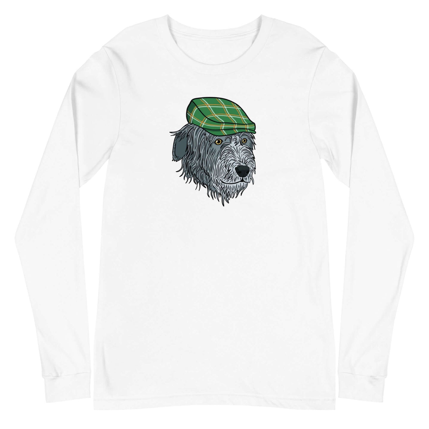 Irish Wolfhound Long Sleeve Tee - TAILWAGS UNLIMITED