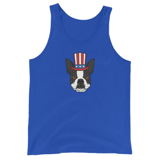 Patriotic Pup Men's Tank Top - TAILWAGS UNLIMITED