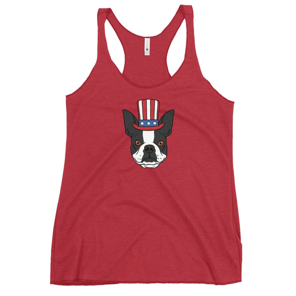 Patriotic Pup Racerback Tank - TAILWAGS UNLIMITED