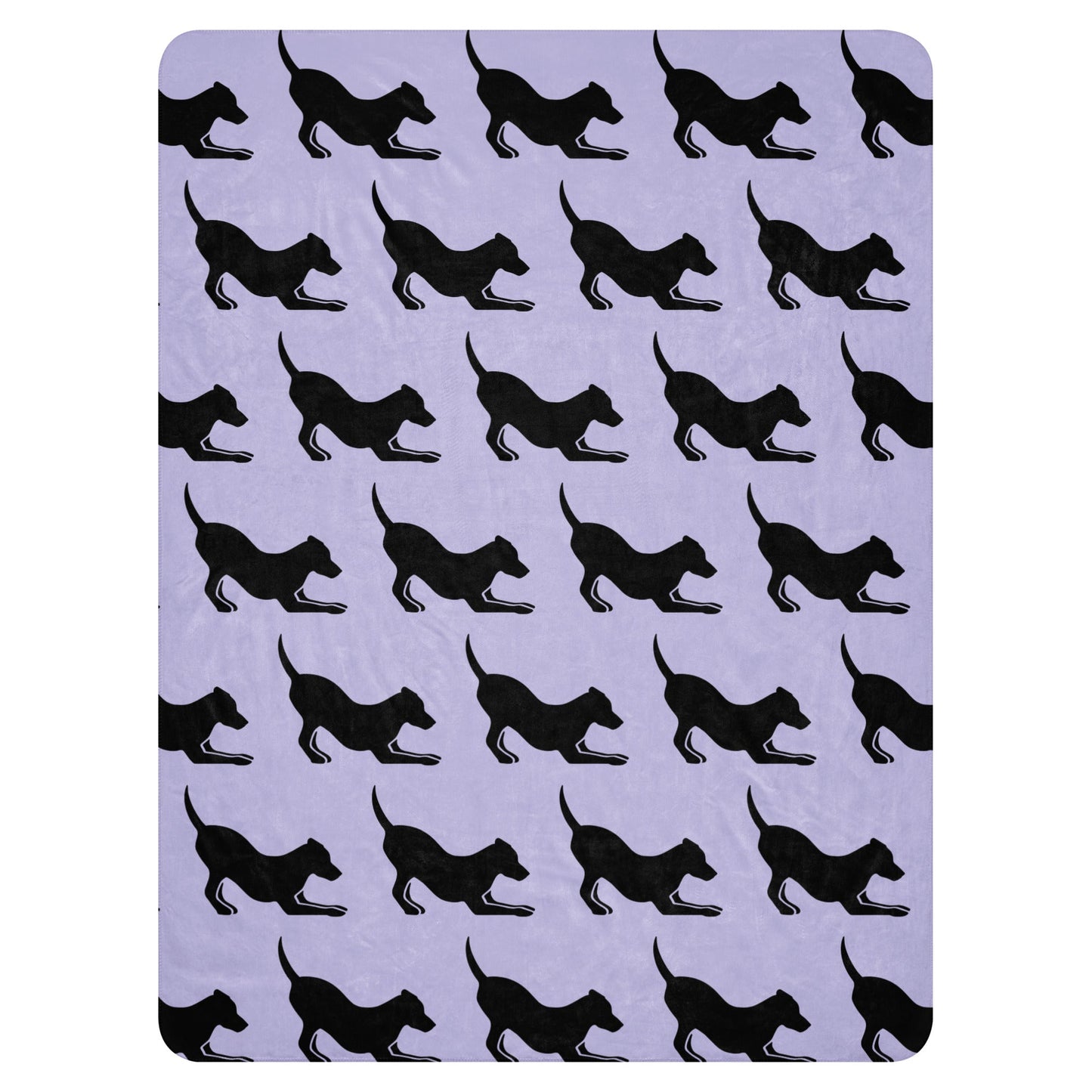 Play Pose Sherpa Blanket--Lilac - TAILWAGS UNLIMITED