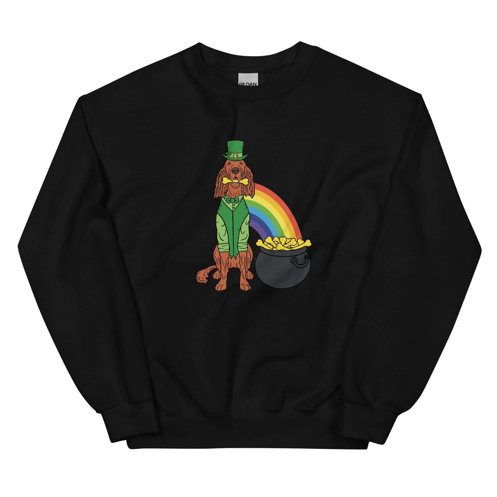 Pot of Golden Treats Crewneck Sweatshirt - TAILWAGS UNLIMITED