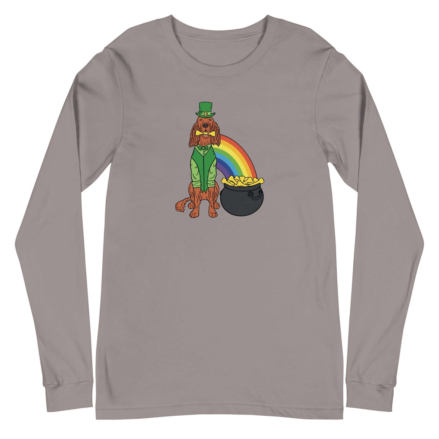 Pot of Golden Treats Long Sleeve Tee - TAILWAGS UNLIMITED