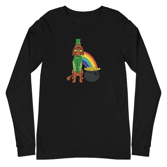 Pot of Golden Treats Long Sleeve Tee - TAILWAGS UNLIMITED