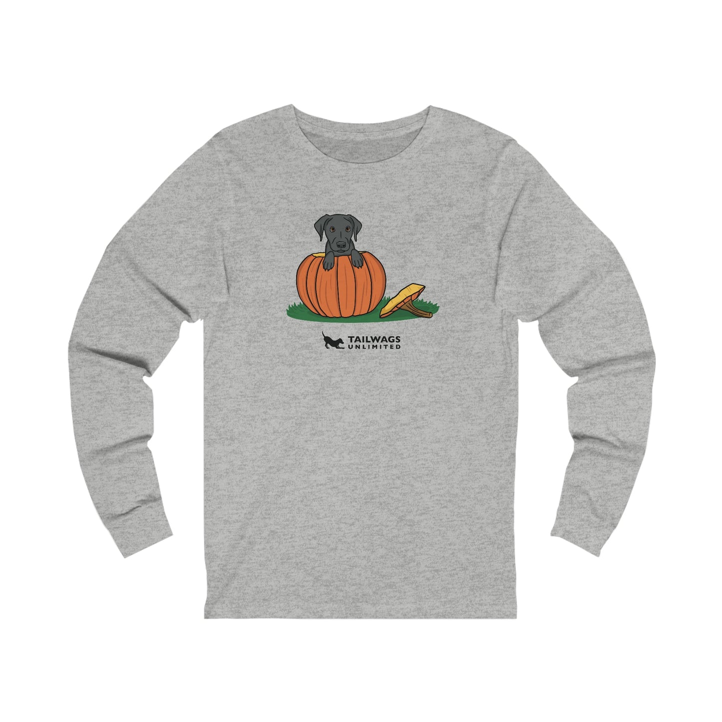 Pumpkin Pup Long Sleeve Tee - TAILWAGS UNLIMITED