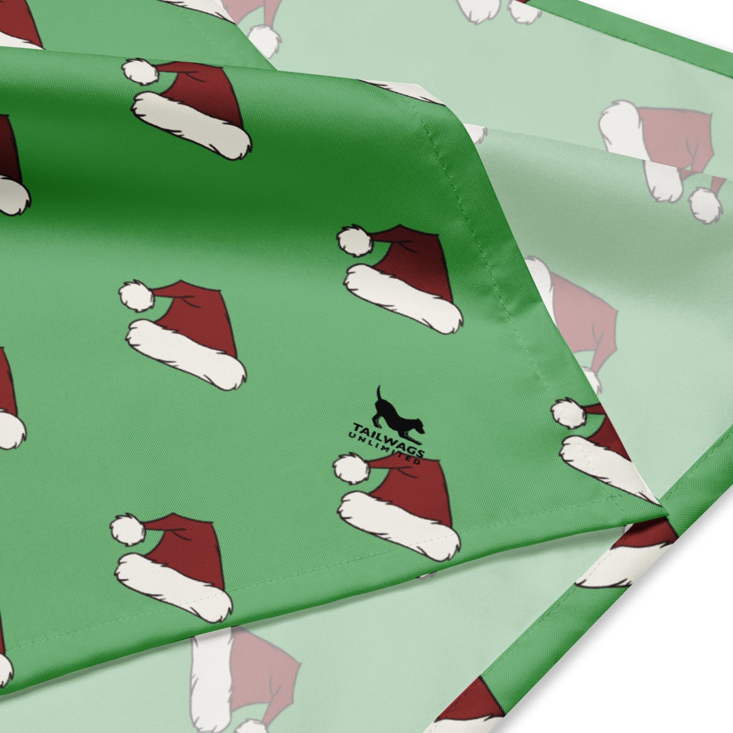 Santa Hat Dog Bandana - TAILWAGS UNLIMITED