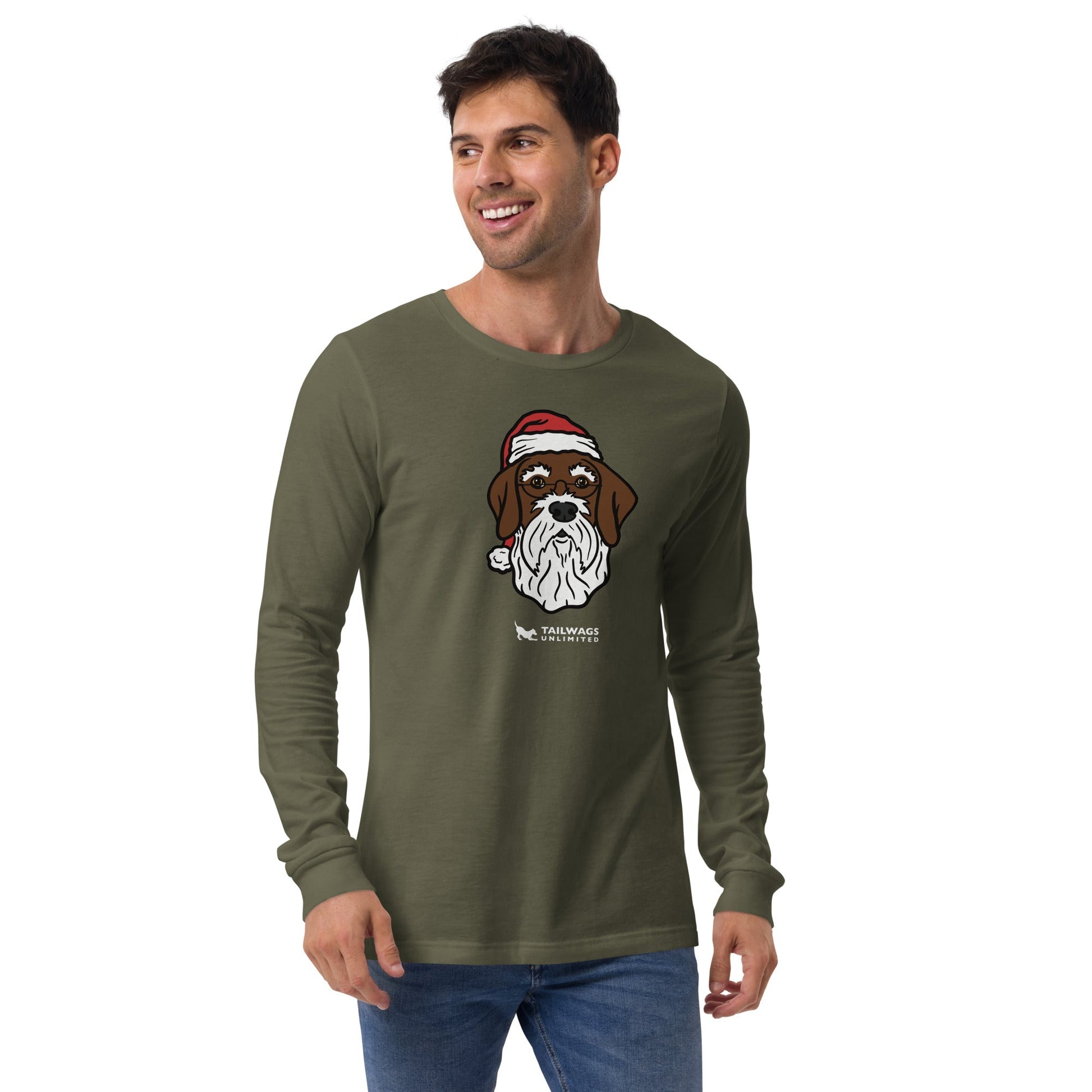 Santa Paws Long Sleeve Tee - TAILWAGS UNLIMITED