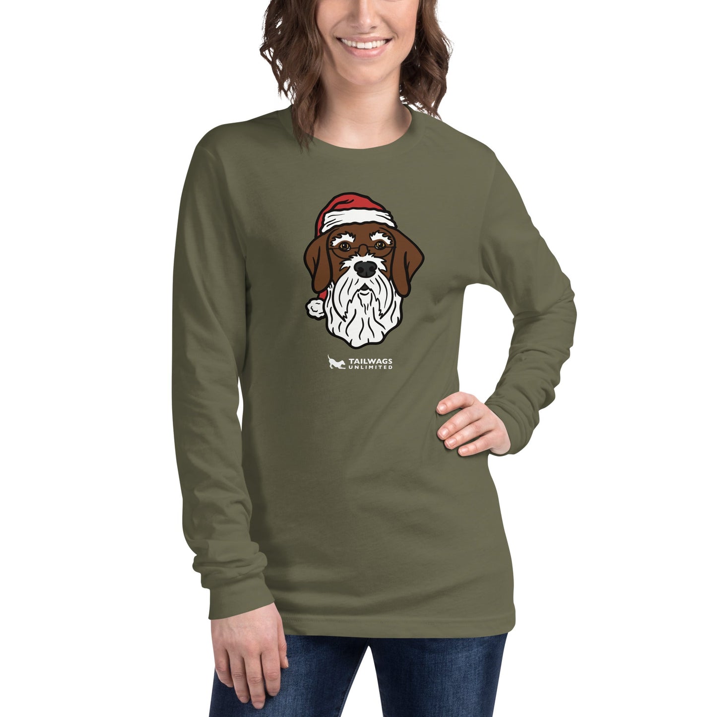 Santa Paws Long Sleeve Tee - TAILWAGS UNLIMITED