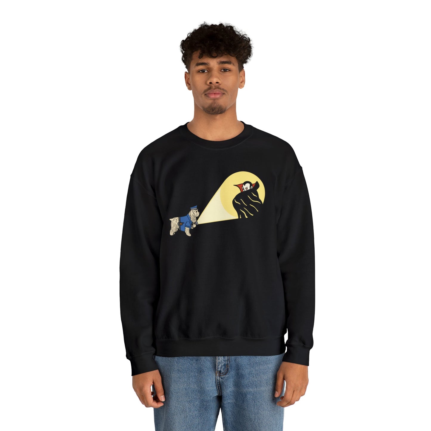 The Night Shift Crewneck Sweatshirt - TAILWAGS UNLIMITED