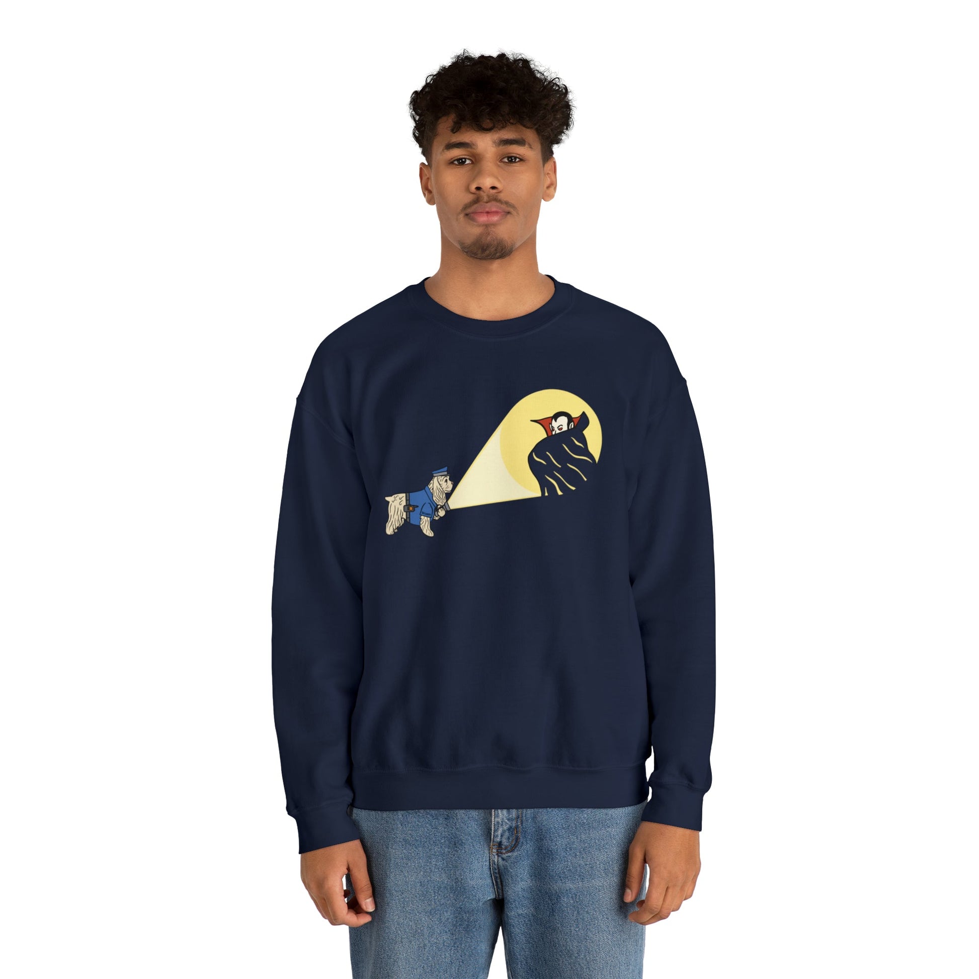 The Night Shift Crewneck Sweatshirt - TAILWAGS UNLIMITED