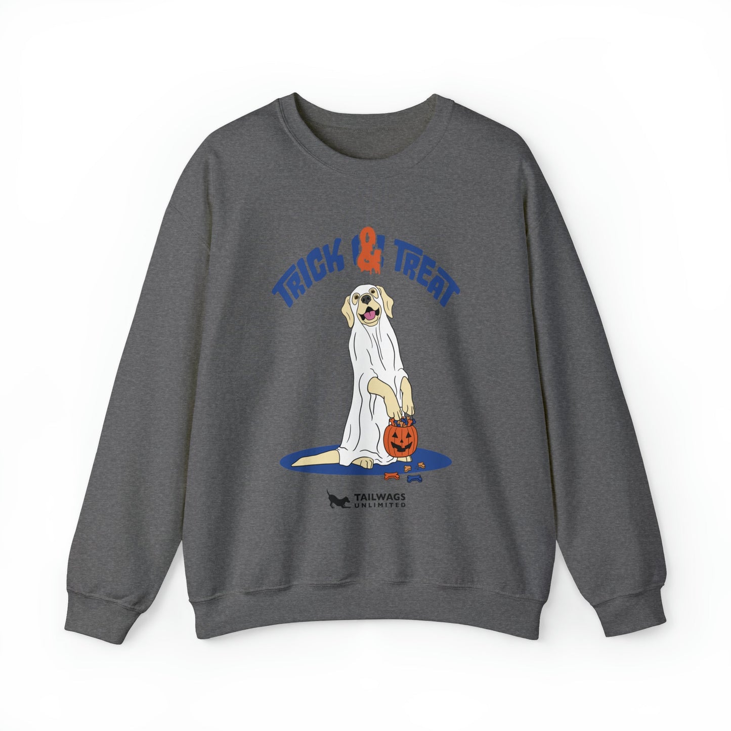 Trick & Treat Crewneck Sweatshirt - TAILWAGS UNLIMITED