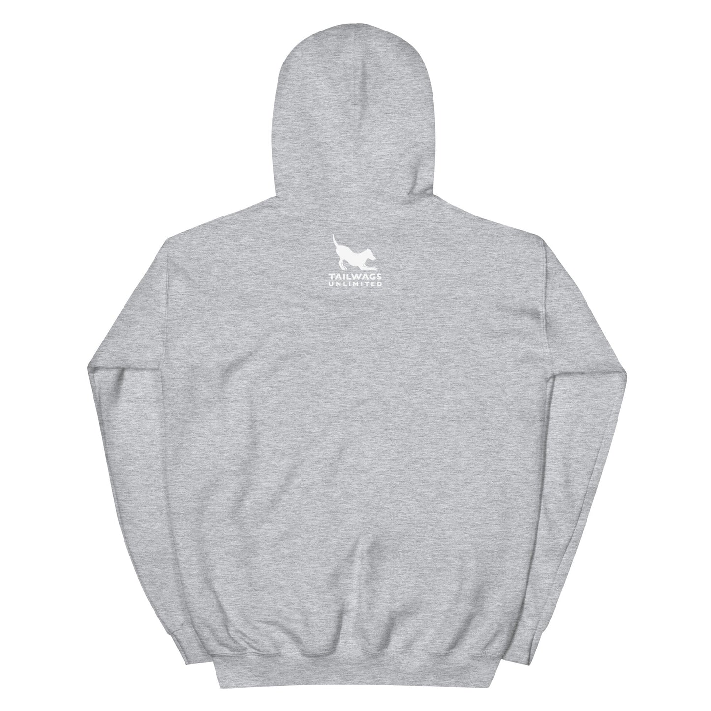 White Logo Hoodie - TAILWAGS UNLIMITED