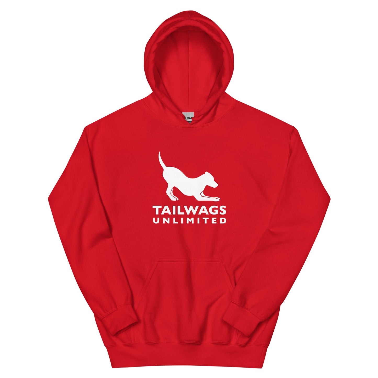 White Logo Hoodie - TAILWAGS UNLIMITED