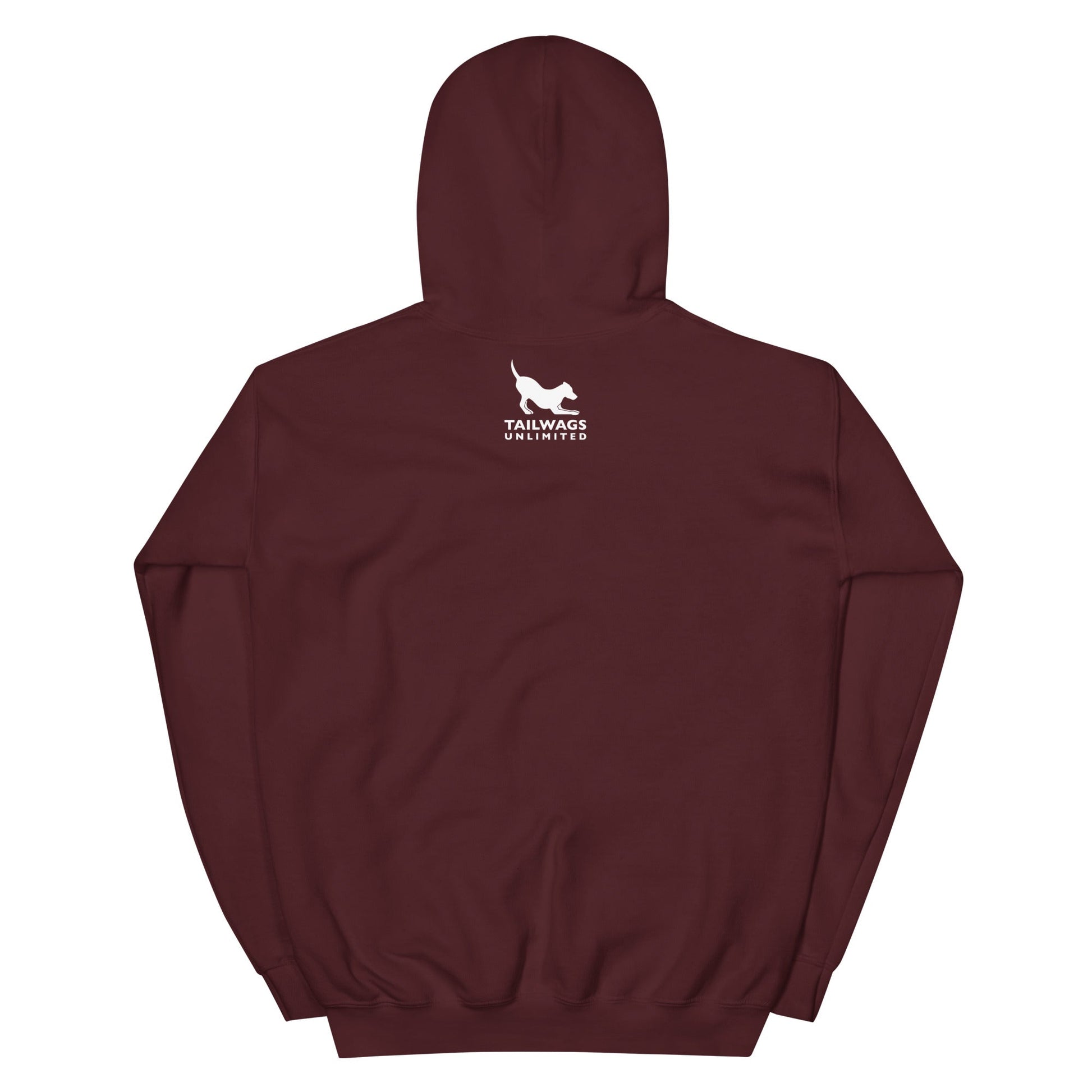 White Logo Hoodie - TAILWAGS UNLIMITED