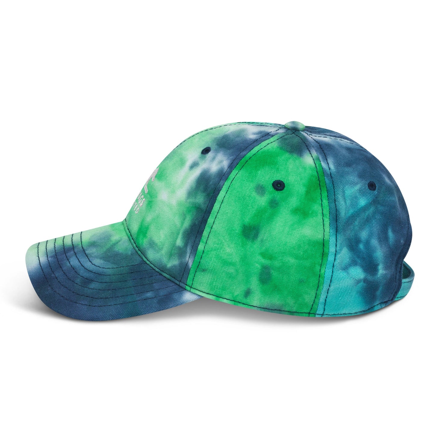 White Logo Tie Dye Hat - TAILWAGS UNLIMITED